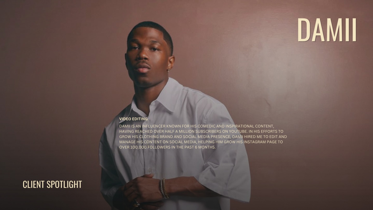 Client spotlight: Damii